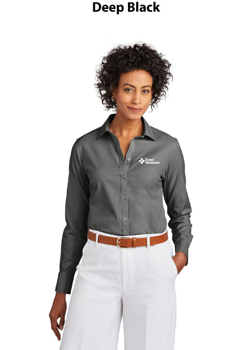 Brooks Brothers Women's Wrinkle-Free Stretch Pinpoint Shirt