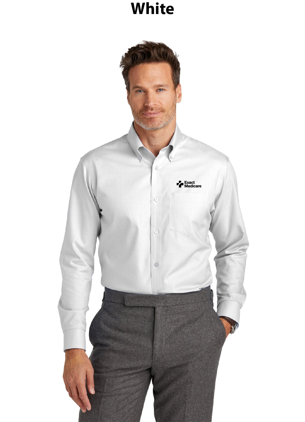 Brooks Brothers Wrinkle-Free Stretch Nailhead Shirt