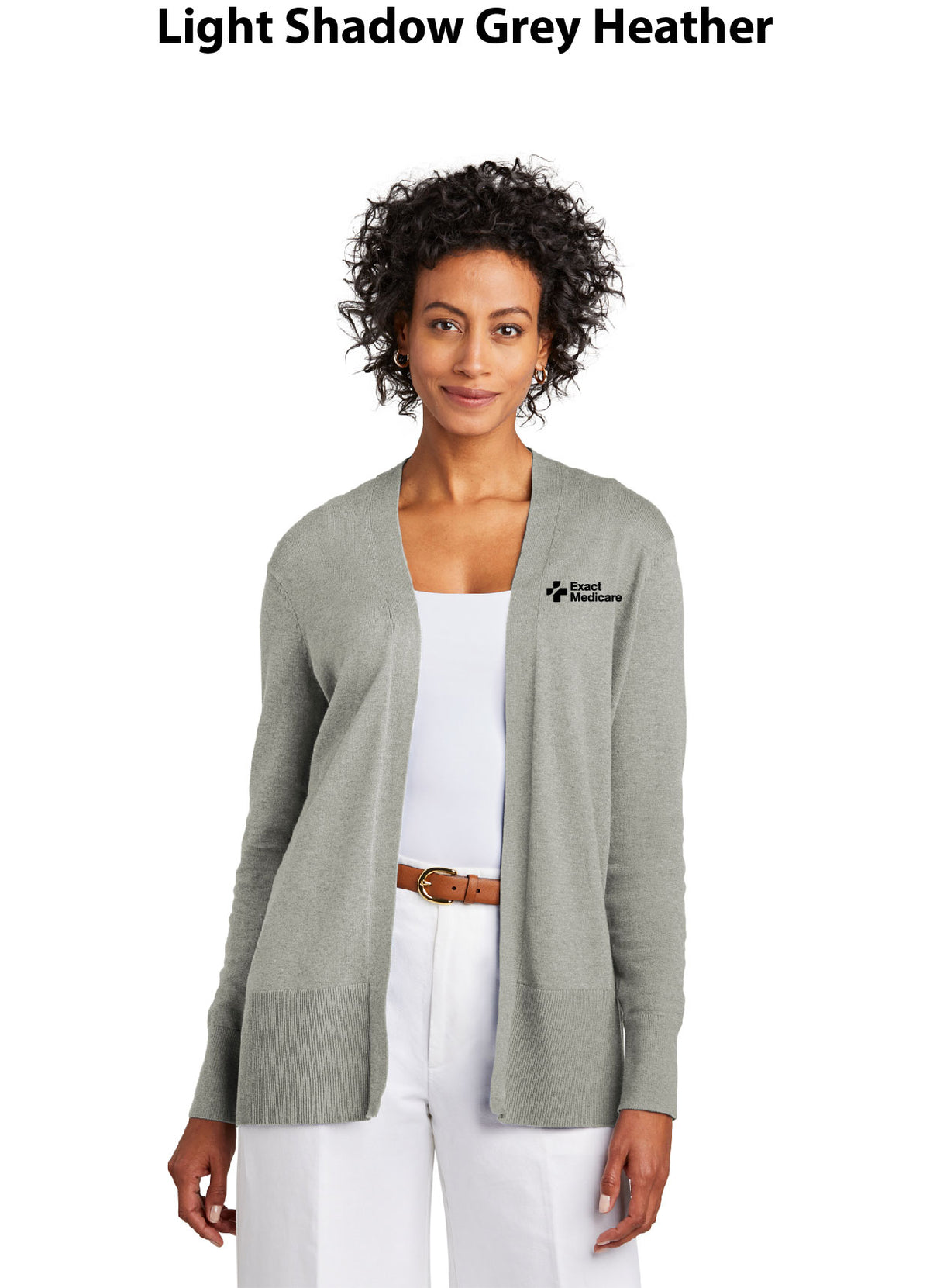 Brooks Brothers Women's Cotton Stretch Long Cardigan Sweater