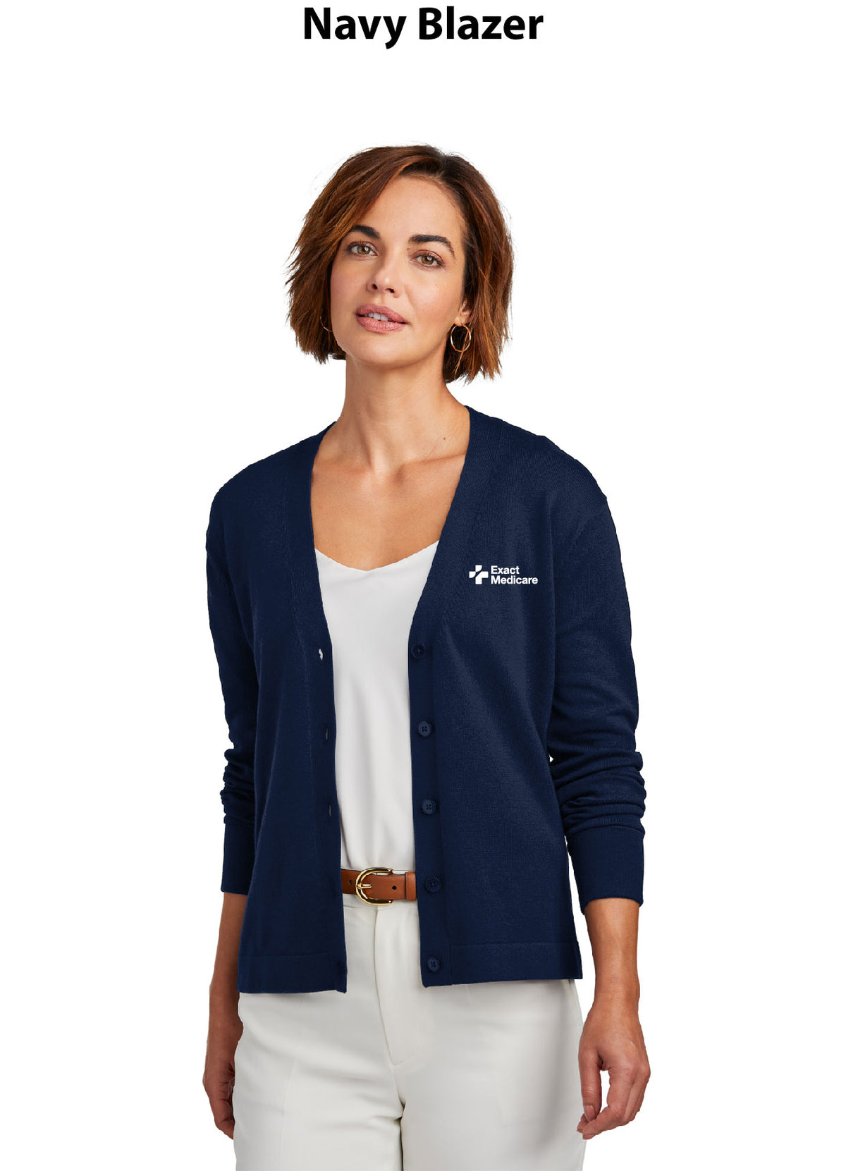 Brooks Brothers Women's Cotton Stretch Cardigan Sweater