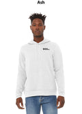 BELLA+CANVAS Unisex Sponge Fleece Pullover Hoodie.