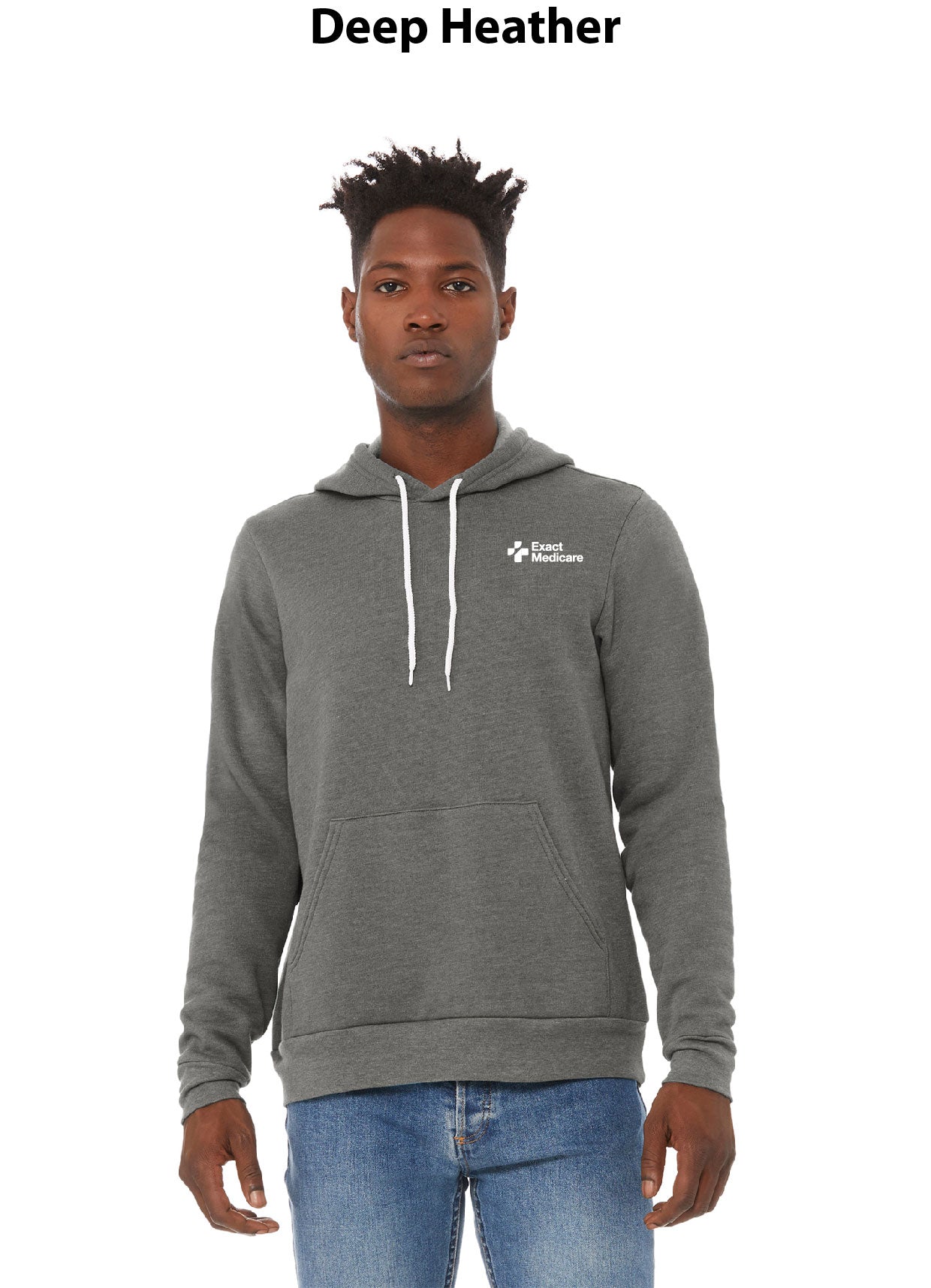 BELLA+CANVAS Unisex Sponge Fleece Pullover Hoodie.