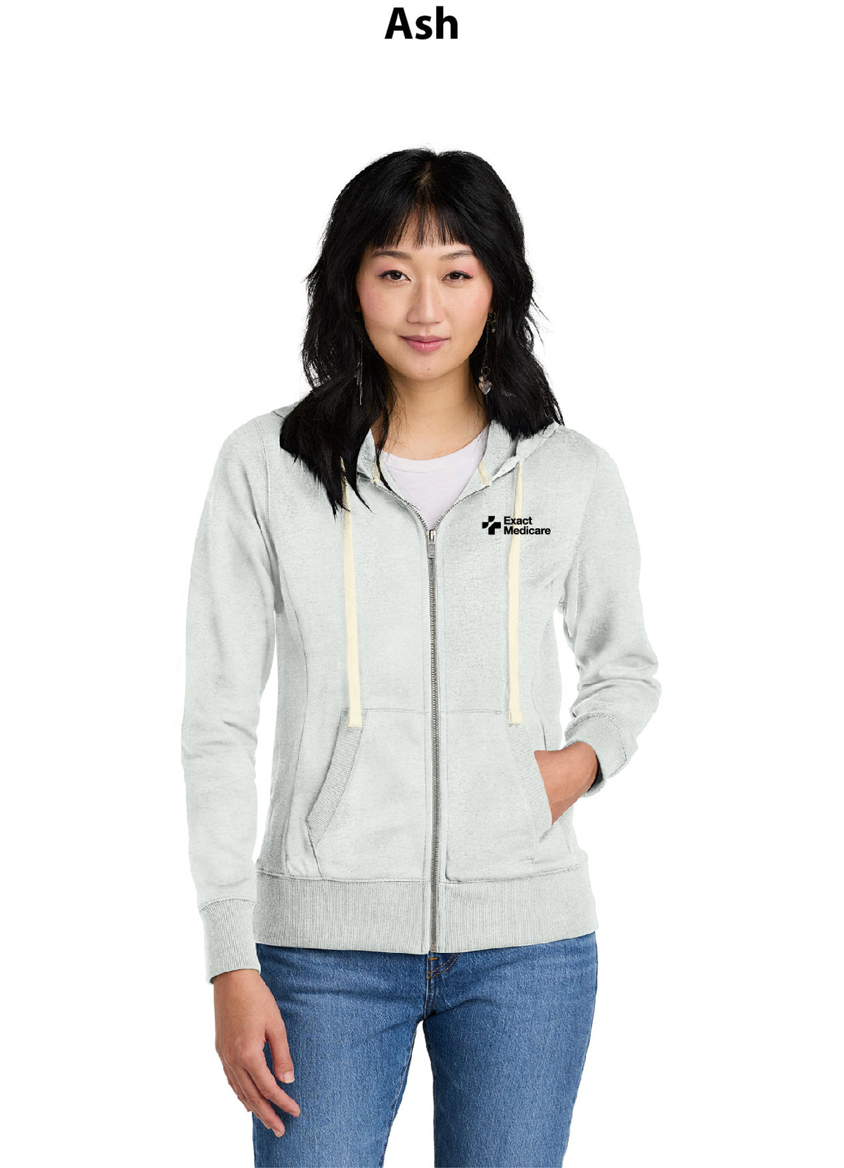 District Women's Re-Fleece Full-Zip Hoodie