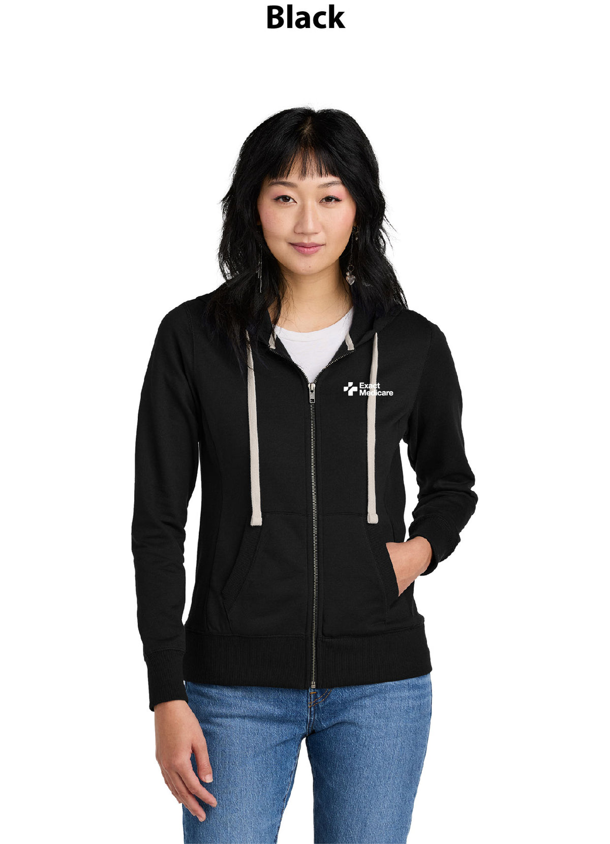 District Women's Re-Fleece Full-Zip Hoodie