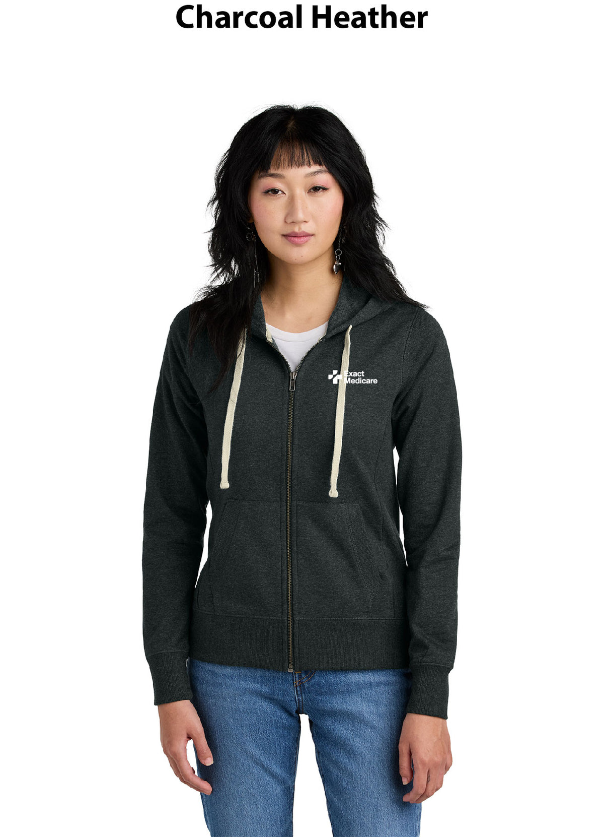 District Women's Re-Fleece Full-Zip Hoodie