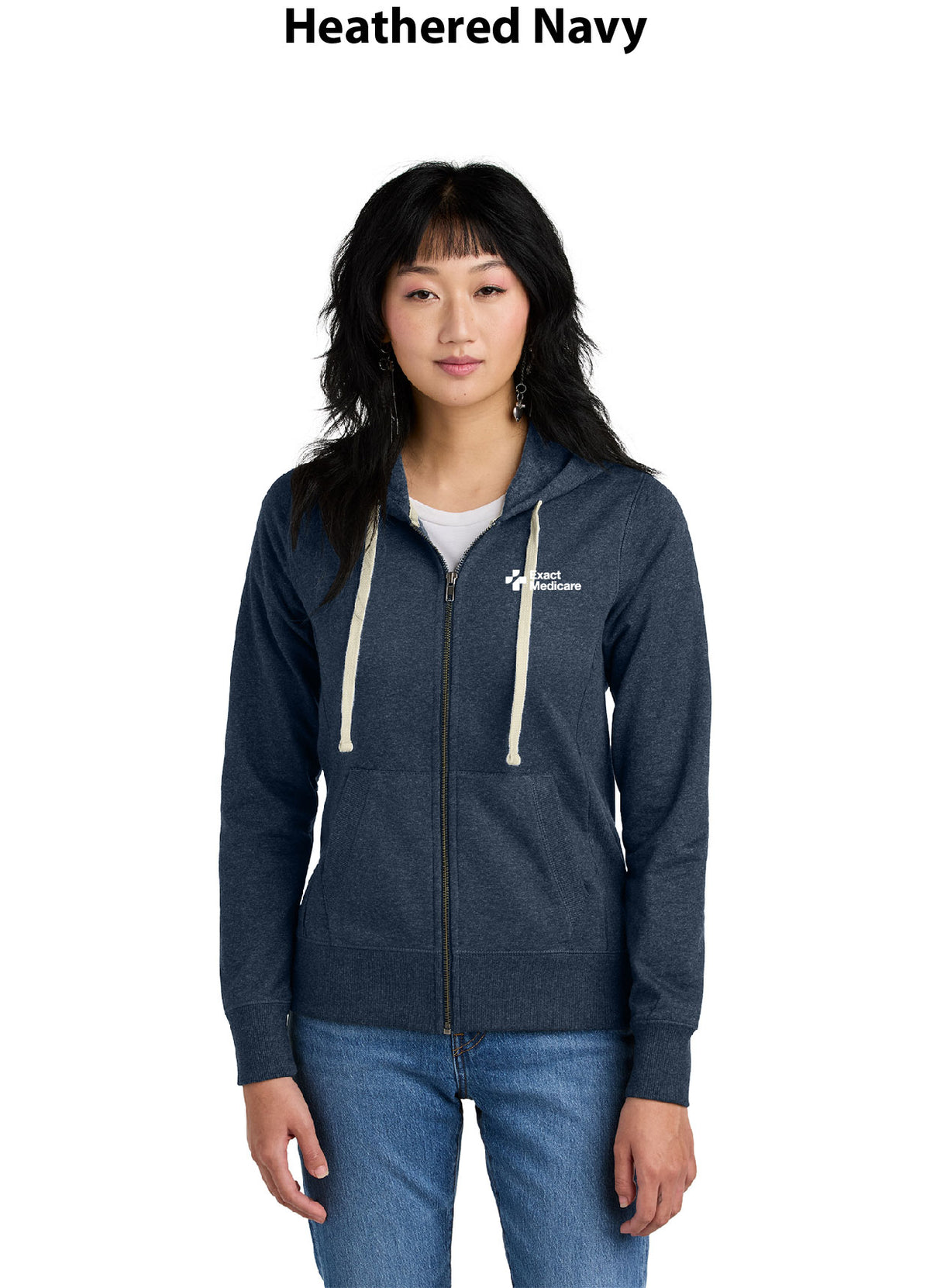 District Women's Re-Fleece Full-Zip Hoodie