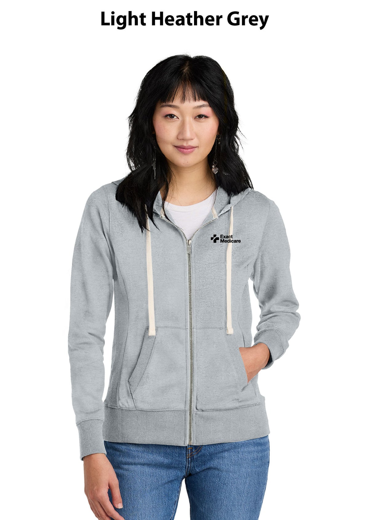 District Women's Re-Fleece Full-Zip Hoodie