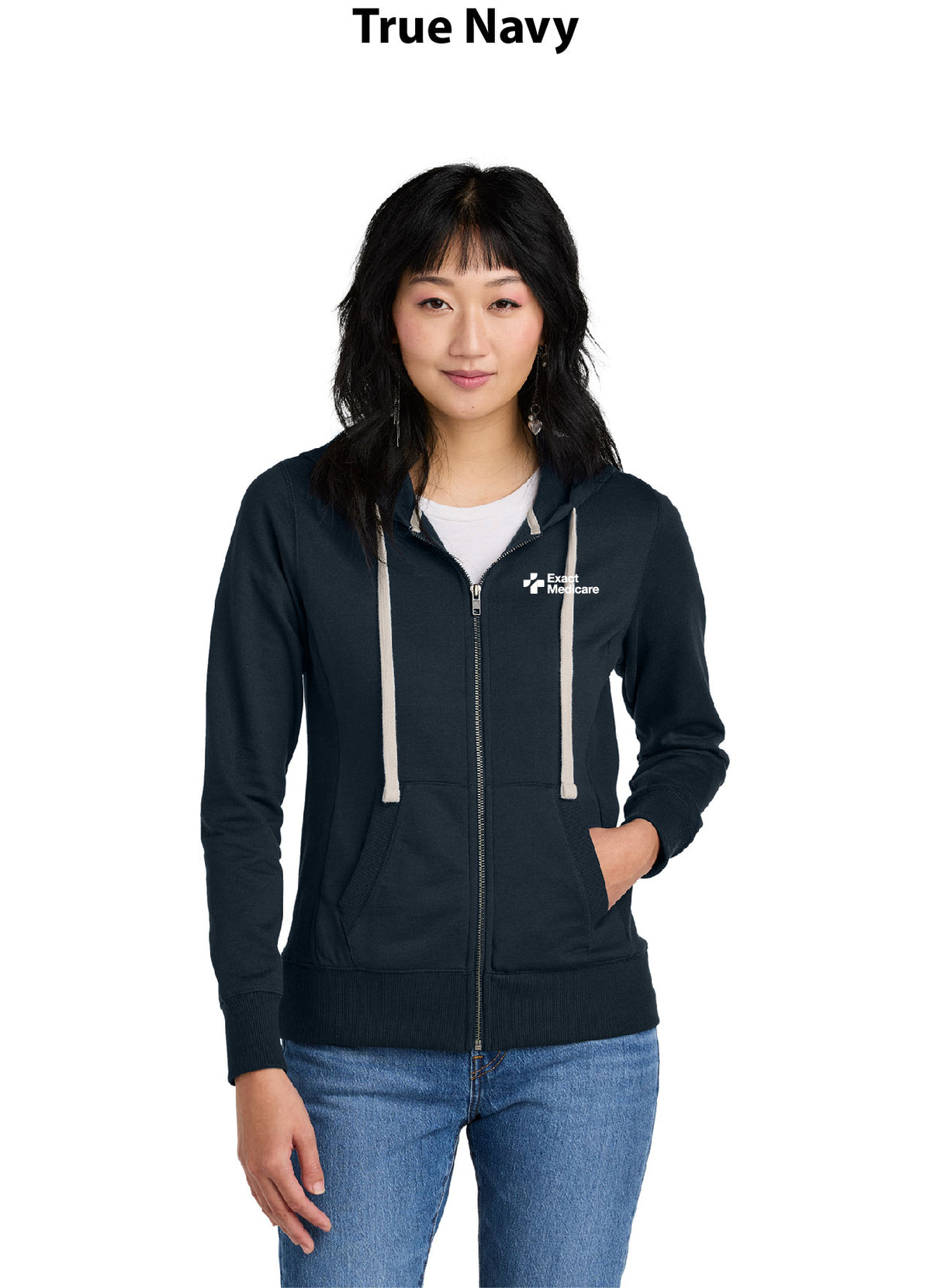 District Women's Re-Fleece Full-Zip Hoodie