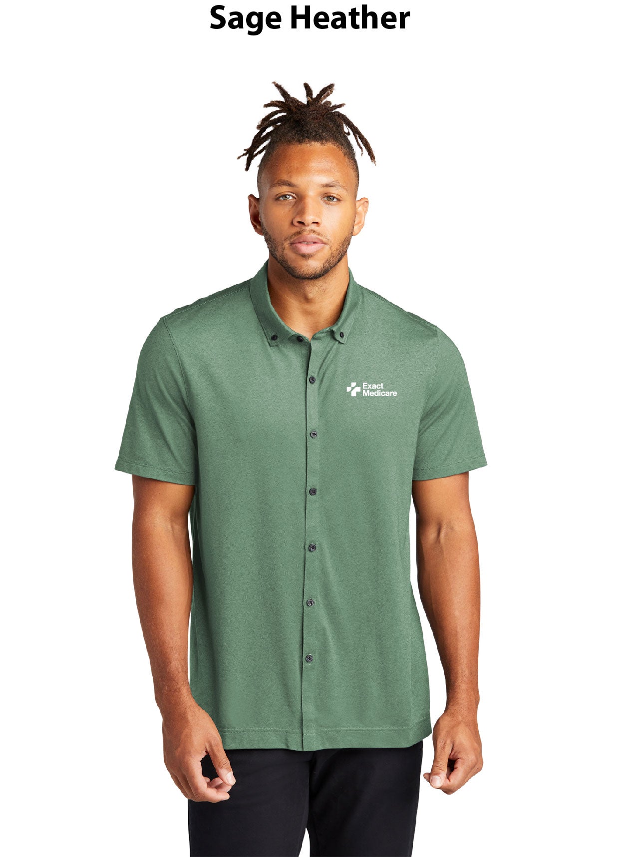 Mercer+Mettle Stretch Pique Full-Button Polo