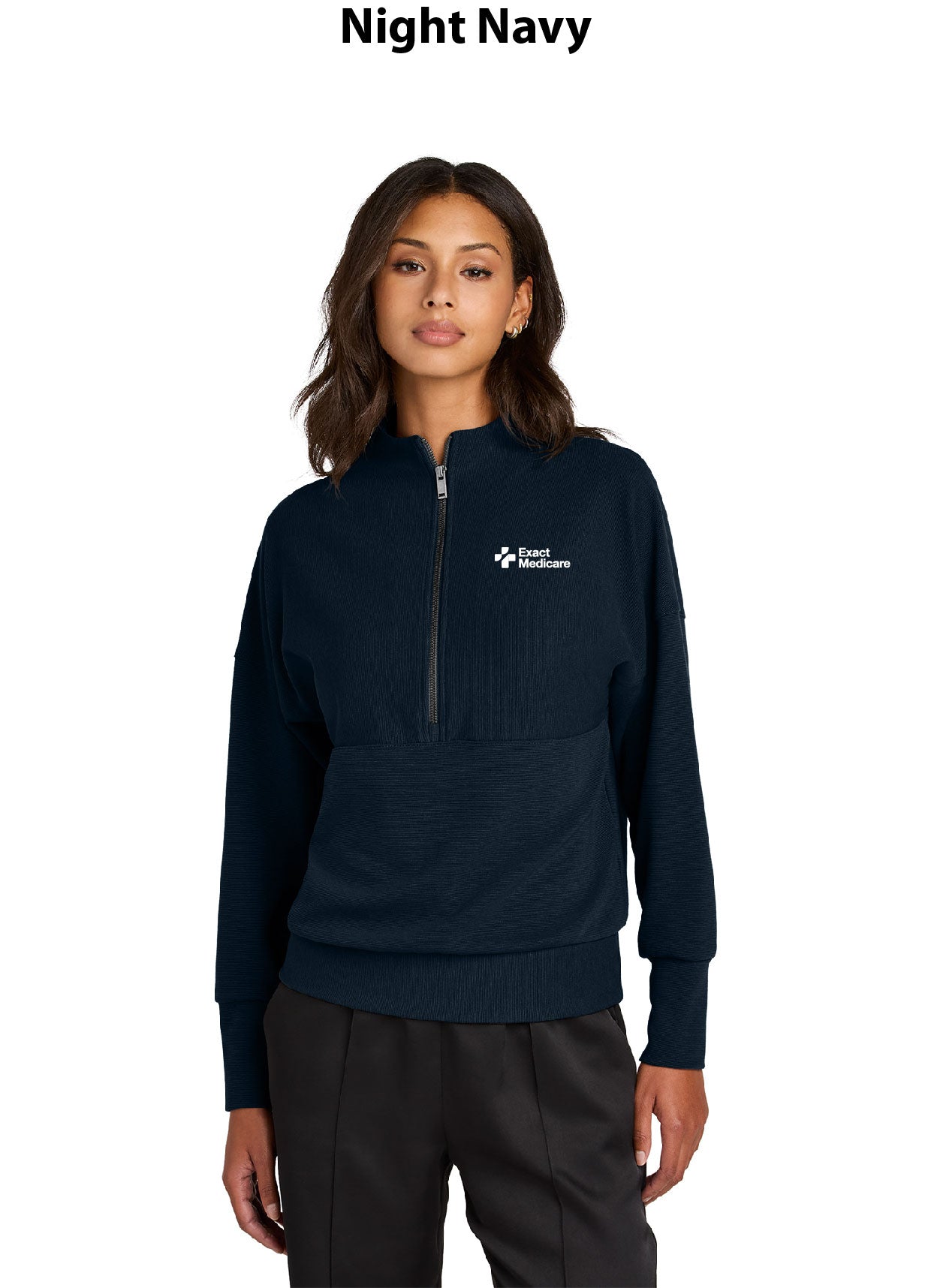 Mercer+Mettle Women's Linear Texture 1/4-Zip