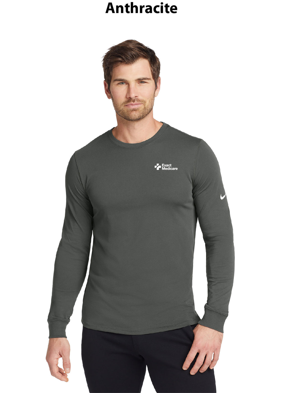 Nike Dri-FIT Cotton/Poly Long Sleeve Tee