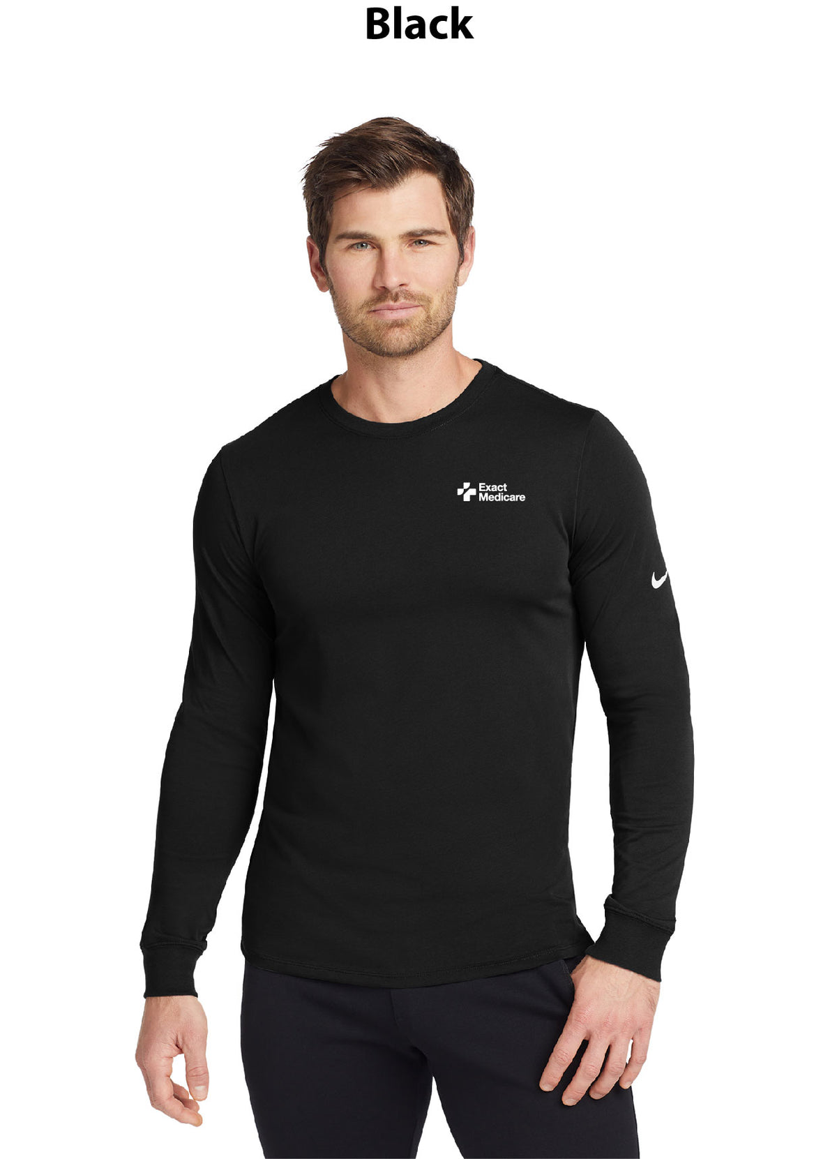 Nike Dri-FIT Cotton/Poly Long Sleeve Tee