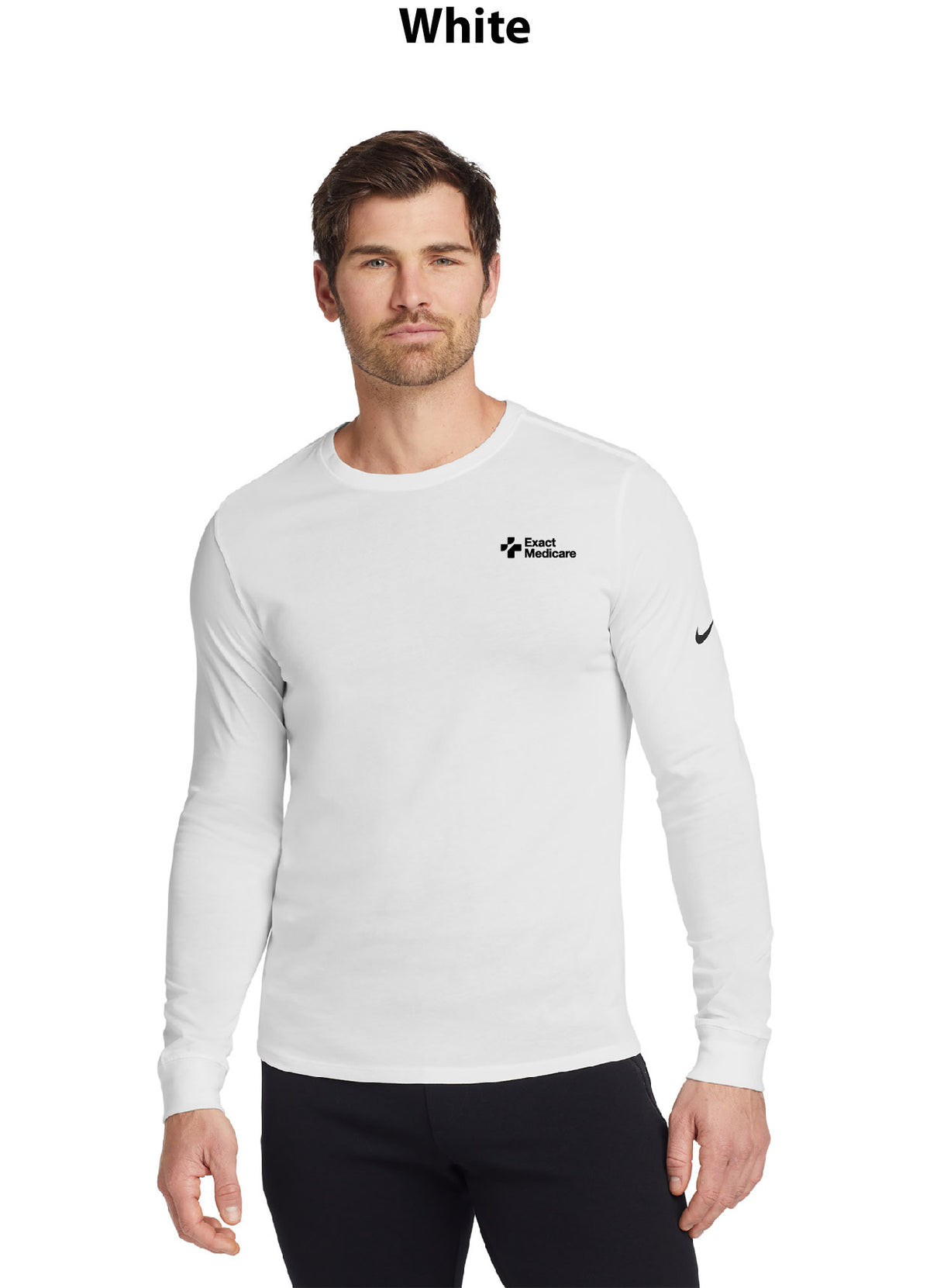 Nike Dri-FIT Cotton/Poly Long Sleeve Tee