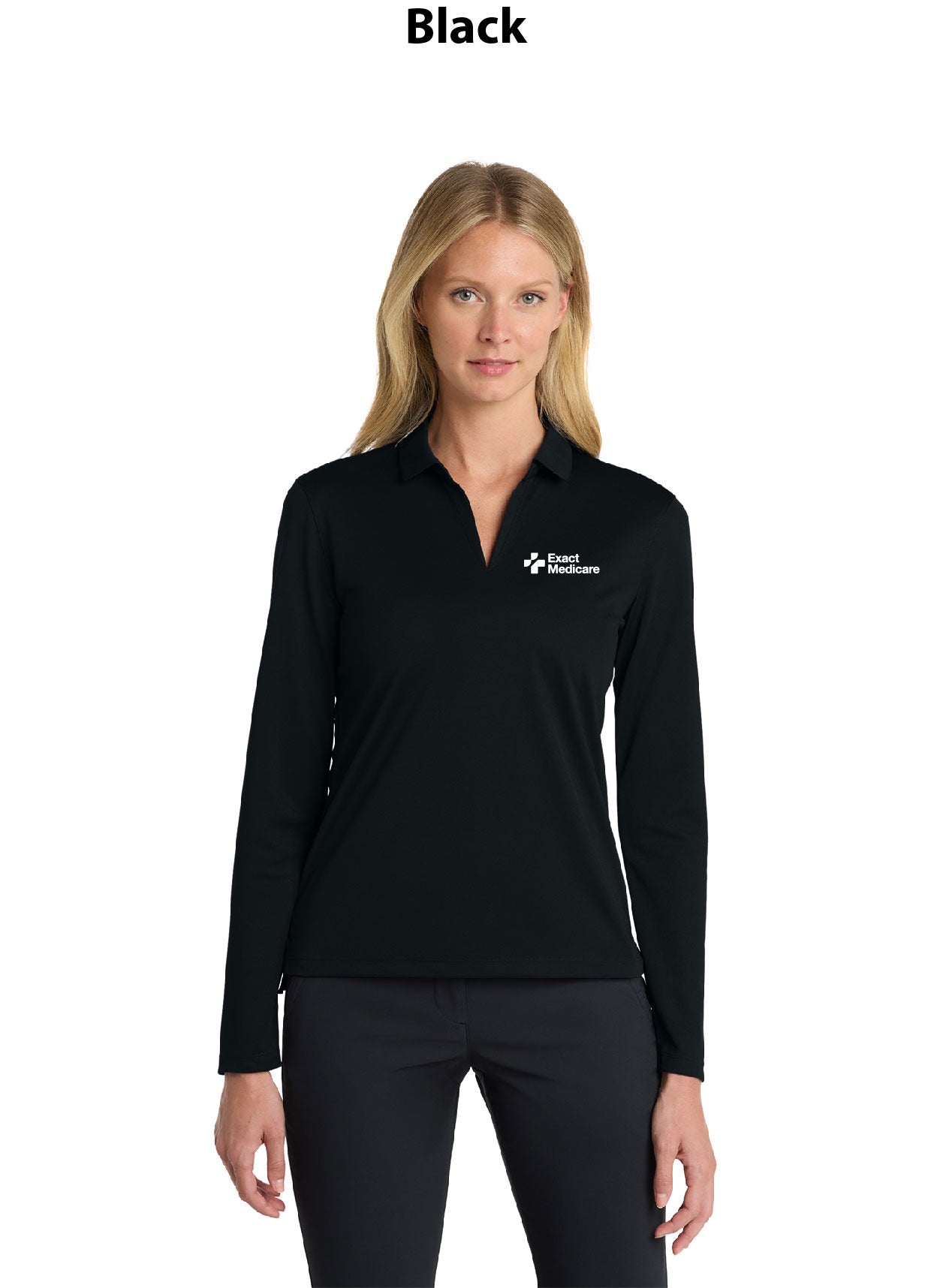Nike Women's Dri-FIT Micro Pique 2.0 Long Sleeve Polo