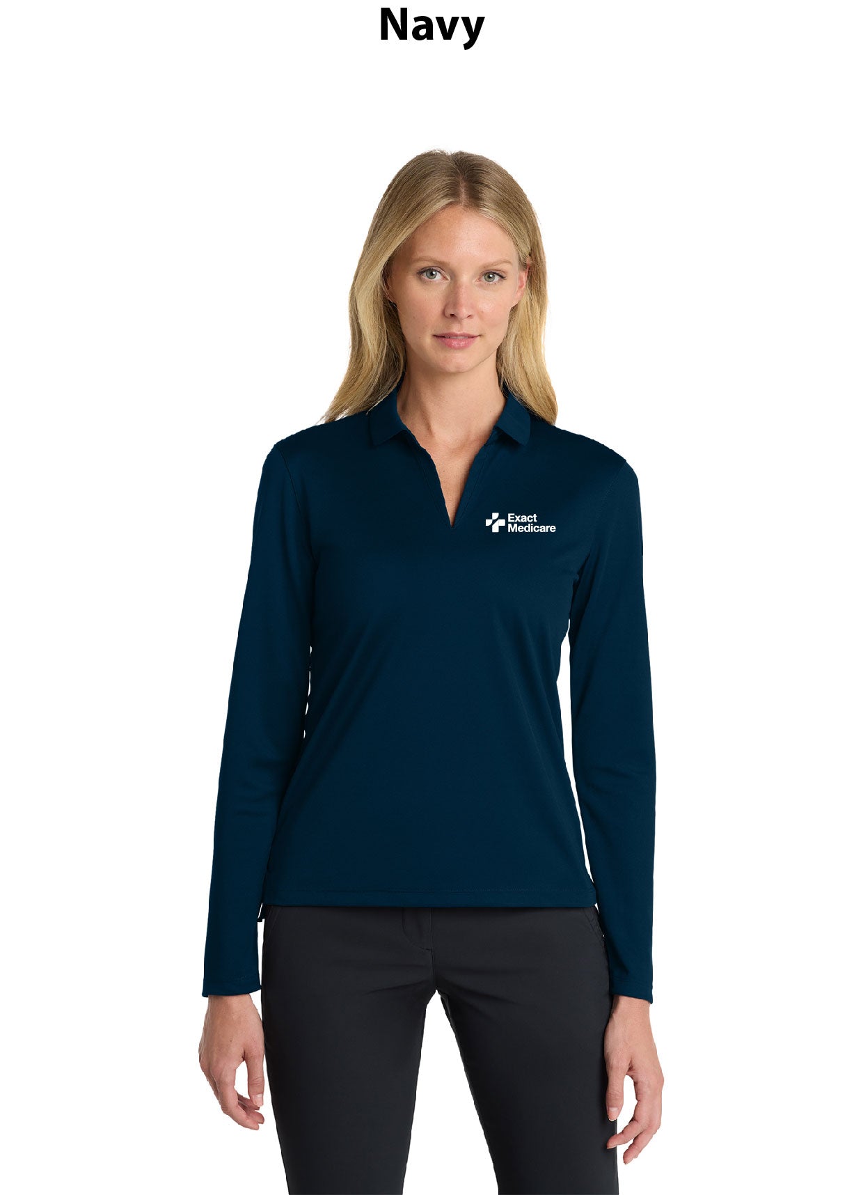 Nike Women's Dri-FIT Micro Pique 2.0 Long Sleeve Polo