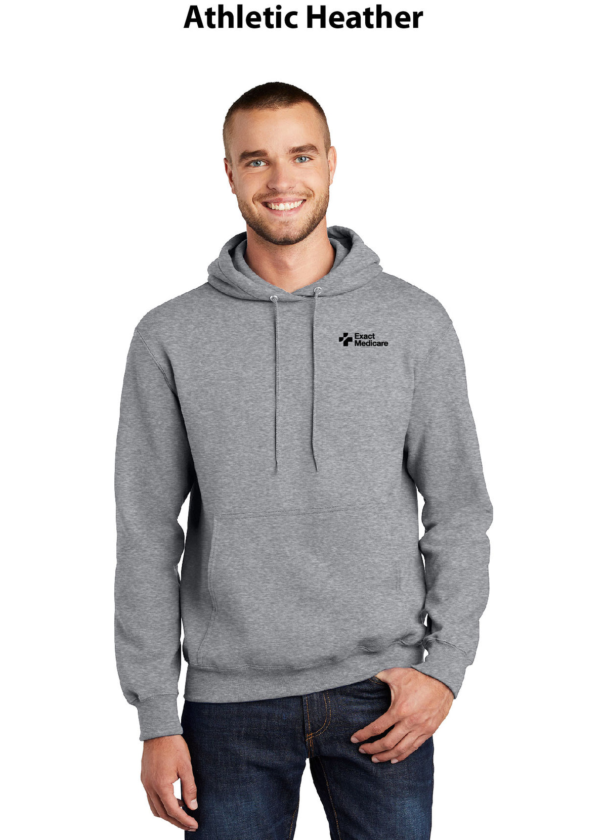 Port & Company Essential Fleece Pullover Hooded Sweatshirt