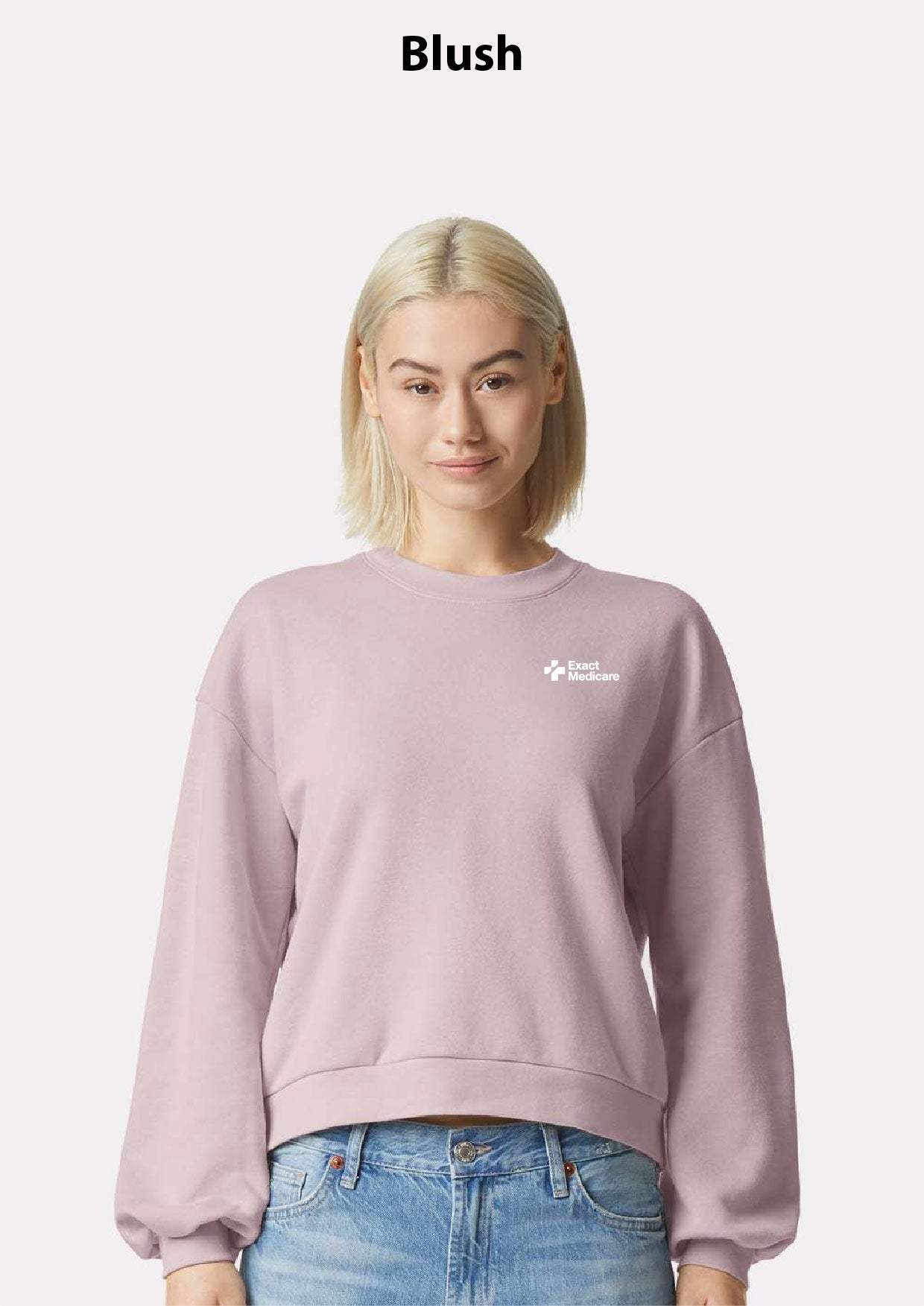 American Apparel ReFlex Women's Fleece Crewneck Sweatshirt